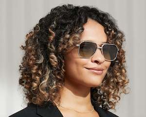 Sunglasses: Moscot Sunglasses | Mingle | Gold