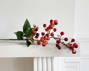 Tree Decorations: Red Berry Stem