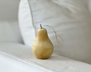 Golden Pear Decoration