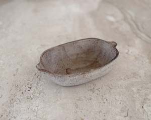 Florence Ceramic Small Dish | Walnut