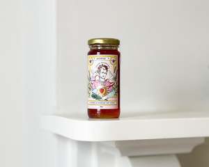 Gifting Under 50: Apostle Hot Sauce | Saint Valentine Lavender & Rosemary Hot Honey