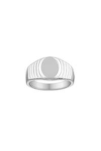 Porter | Nonno Signet Ring | White Gold