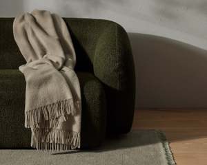 Homeobject: Maddison Throw | Limestone