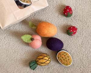Felted Fruit Salad Set