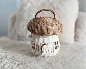 Rattan Mushroom House