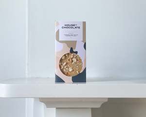 Table: House Of Chocolate | Hazelnut White Chocolate Bar