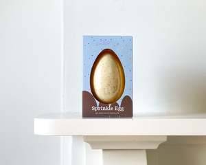 House of Chocolate | Sprinkle White Chocolate Egg