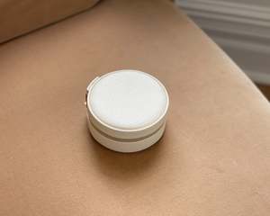 Gifting: Round Jewellery Box | Bone