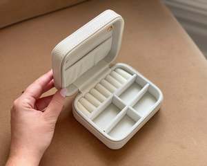 Rectangle Jewellery Box | Bone