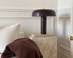 Ombrelle Table Lamp | Burgundy
