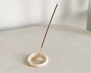 Oli Onyx Incense Holder | Round