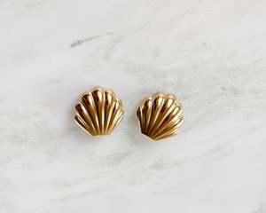 Saint Sebastian | Shell Earrings