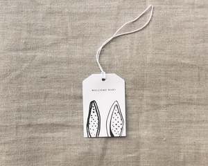 Easter: Baby Bunny Ears Gift Tag
