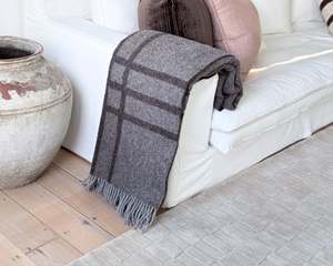 Cushions Throws: Fiordland Throw | Walnut