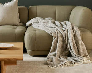 Flemish Throw | Fawn