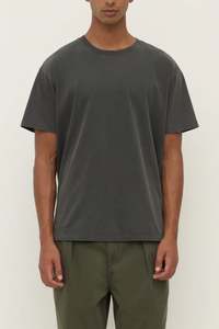 Assembly Label | Oil Tee | Charcoal