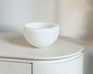 Fulvio Bowl | Enamel White