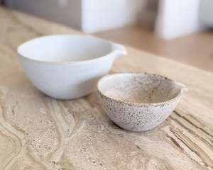 Florence Ceramic Drizzle Bowl Set