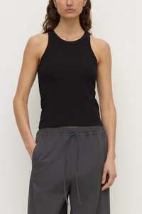 Assembly Label | Tabitha Rib Tank | Black