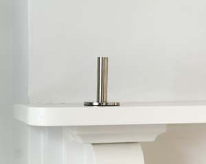 Elle Silver Candle Holder | Short