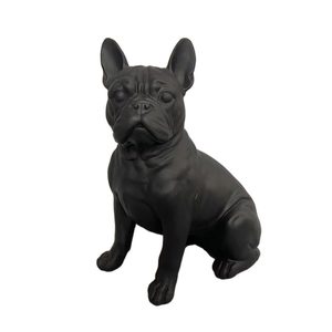 Black frenchie dog ornament