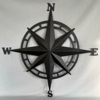 Wall Art: Compass wall art 60cm