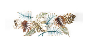 Wall Art: Ferns and Leaves metal wall art
