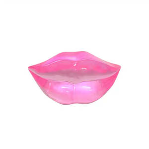 Homewares: Hot lips pink clear