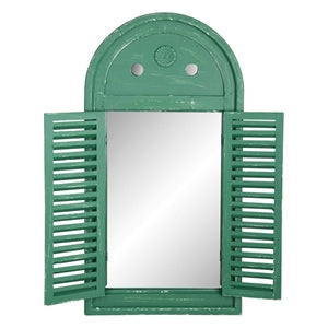 Mirrors: Mirror Distressed with doors
