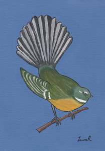 Cards Lra: Fantail Blue Card