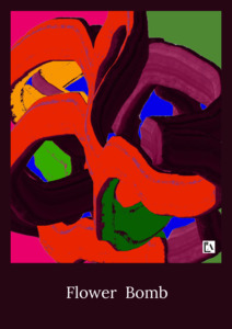 Art Print A4 Assorted: Flower Bomb