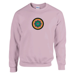Tees And Sweat Tops Women: Red Heart Pink Sweatshirt