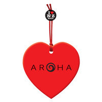 Hearts: Acrylic Red Heart with sayings