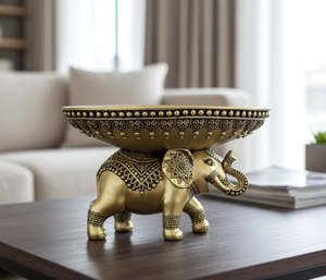 Trays: Elephant ornament with fruit tray