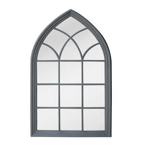 Grey Window Mirror