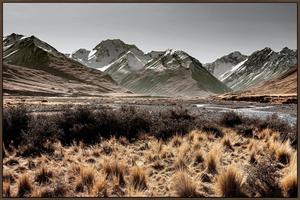 Canvas Art: Lindis Pass Canvas