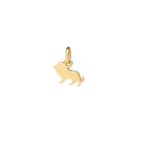 Dodo Animals: DoDo Charm LION Yellow Gold
