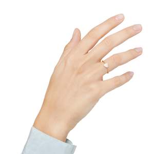 DoDo Ring CUORE (HEART) Diamonds Yellow Gold - Mini