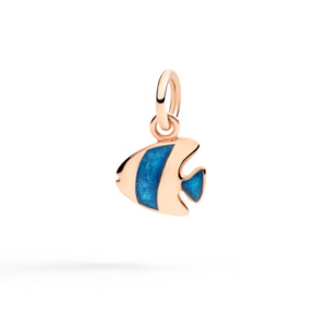 Dodo Nature: DoDo Angelfish Charm in Mother of Pearl Enamel