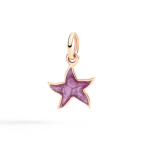 Dodo Nature: DoDo Charm Starfish in purple Mother of Pearl Enamel