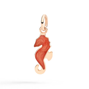 Dodo Nature: DoDo Charm Seahorse in Mother of Pearl Enamel
