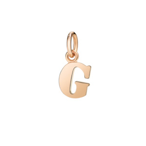 Dodo Letters: DoDo Charm Letter G Rose Gold