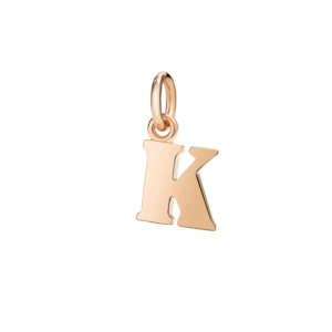 Dodo Letters: DoDo Charm Letter K Rose Gold