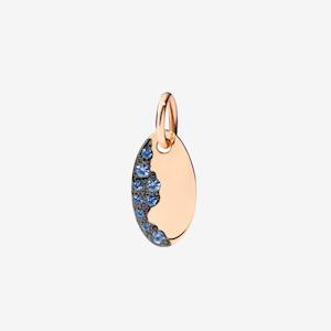 DoDo Charm TAG Rose Gold and Blue Sapphires