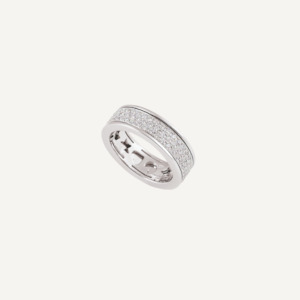 Al Coro Amori: Al Coro Amori Diamond Ring in 18k White Gold