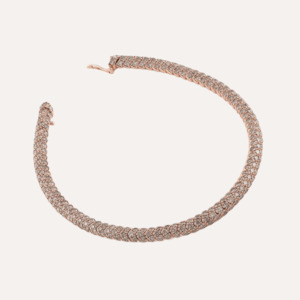 Al Coro Amori Bracelet Brown Diamonds 18k Gold
