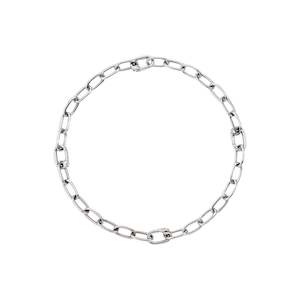 Dodo Bangle: DoDo Bracelet ESSENTIALS OPENABLE LINK Silver