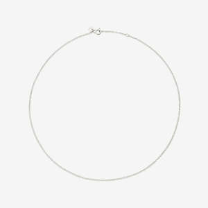 Dodo Bangle: DoDo Necklace ESSENTIALS White Gold