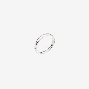 Dodo Bangle: DoDo Ring ESSENTIALS Brisè 9k White Gold