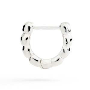 DoDo GRANELLI Silver Hoop Earring